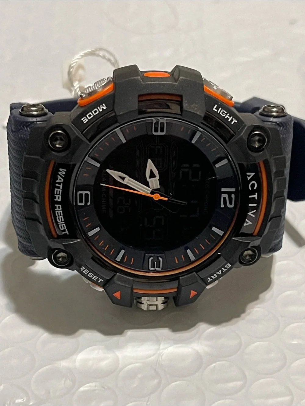 Activa X Invicta Digital Analog Men's Watch - 58mm, Blue New